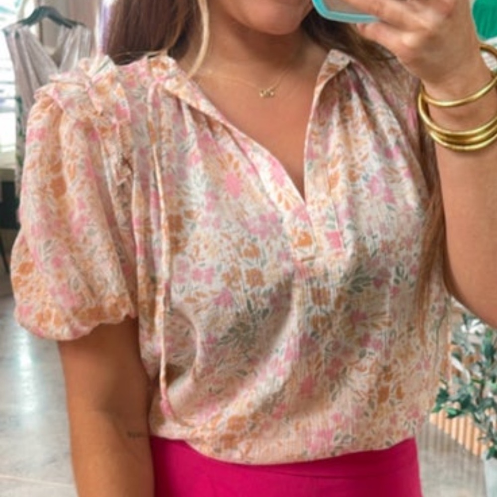 Olivaceous Steal My Heart Top